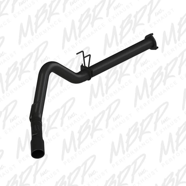 MBRP Exhaust 4" Filter Back, Single Side Exit, Black Coated S6248BLK