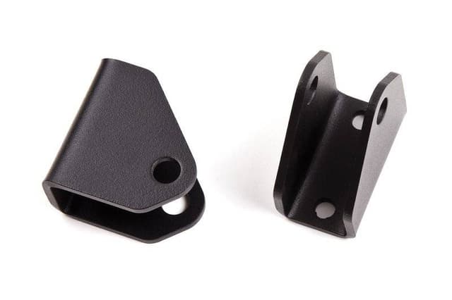 Zone Offroad 01-10 GM 2500HD 2in Front Shock Relocation Bracket - ZONC5201