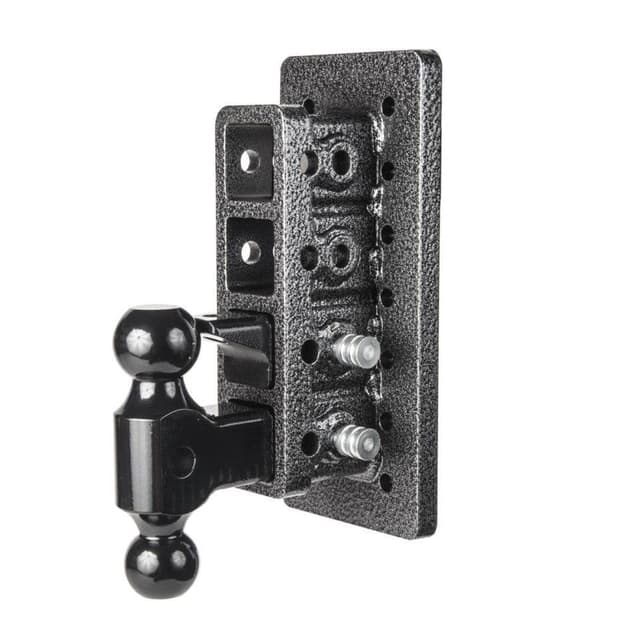 Gen-Y Mega Duty 2in Bolt-On 7.5in Drop 2K TW 16K Hitch w/GH-051 Dual-Ball/GH-032 Pintle Lock - GH-124