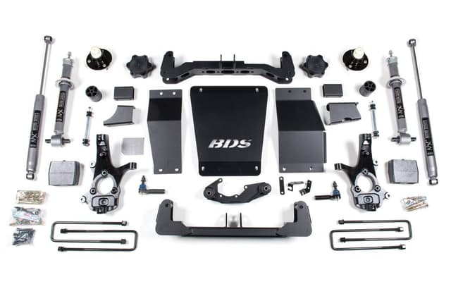 BDS Suspension 14-18 GM 1500 4wd 6" w/Spring Cast Steel - BDS717H