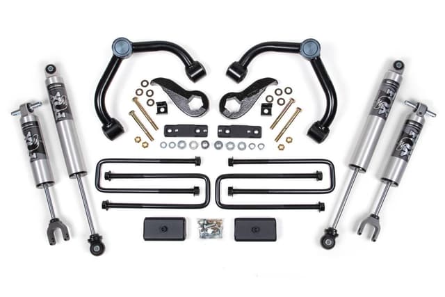BDS Suspension 2020-2024 Chevrolet Silverado/GMC Sierra 2500/3500 HD 3" Suspension Lift Kit w/o - BDS760FPS