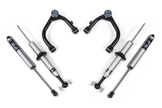 BDS Suspension 2019-2024 Chevy/GMC 1500 2" Performance Lift, 2.0 Snap Ring Coilover Kit, 2.0 PS - BDS770FSR