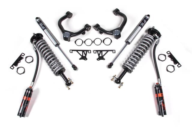 BDS Suspension 2019-2024 Chevy/GMC 1500 2" Performance Lift, 2.5 PES Coilover, 2.5 PES Rear Sho - BDS771FDSC
