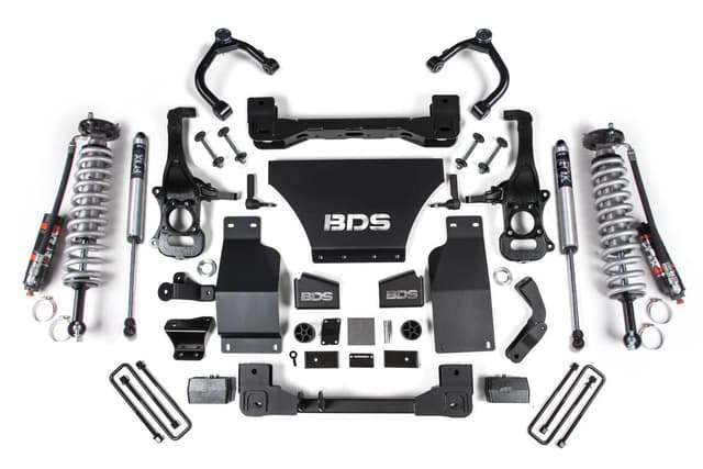 BDS Suspension 2019-2024 Chevy/GMC 1500 4wd 4" Coilover Suspension System With 2.5 Front w/DSC - BDS781FPE