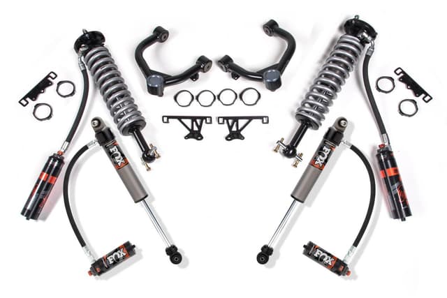 BDS Suspension 2019-2024 Chevy/GMC 1500 Performance Lift, 2.5 PES Coilover, 2.5 PES Rear Shock, - BDS790FDSC