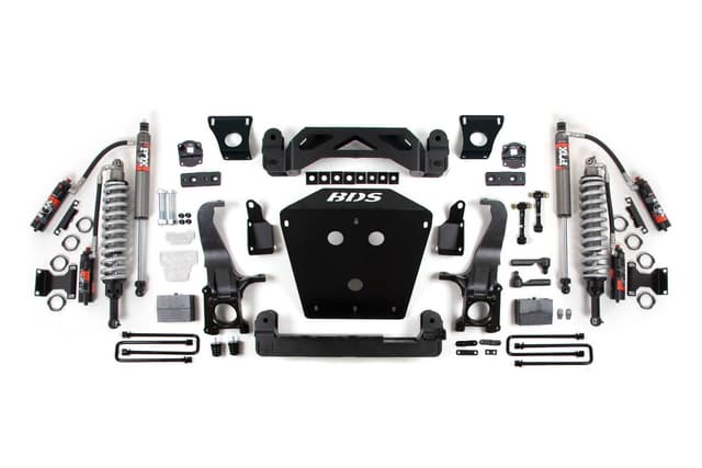 BDS Suspension 2007-2015 Toyota Tundra 5in Suspension System, 3" Rear Block - Fox 2.5 PES C/O, - BDS814FPS