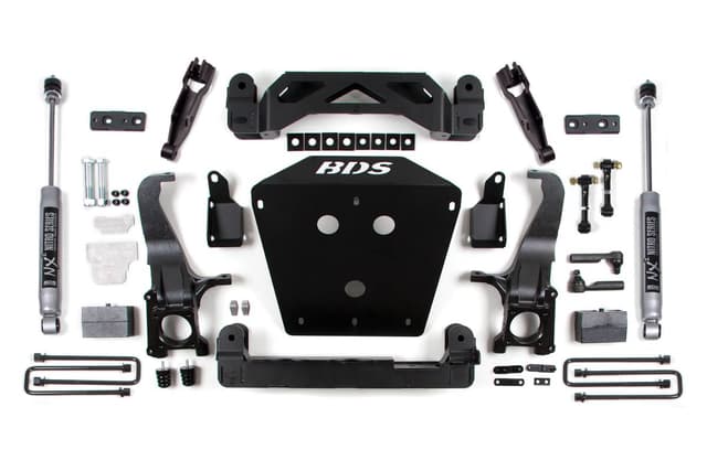 BDS Suspension 2007-2015 Toyota Tundra 4wd 4.5" Front/3" Rear Strut Mount Kit - BDS814H