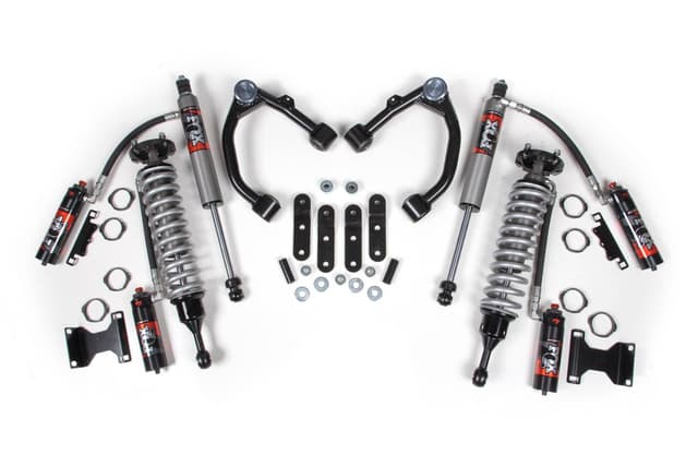 BDS Suspension 2007-2021 Toyota Tundra 3" Suspension System, 1" Rear Shackle, Fox 2.5 PES C/O, - BDS824FPE