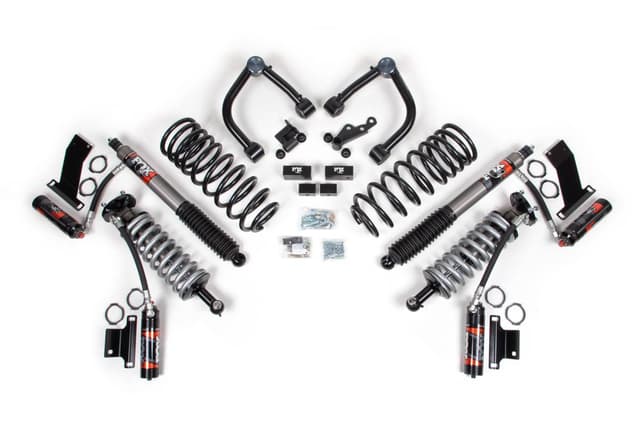 BDS Suspension 2022 Toyota Tundra 4wd 3" C/O Suspension Lift kit, 1-3/4" Rear Coil Spring - Fox - BDS838FPE
