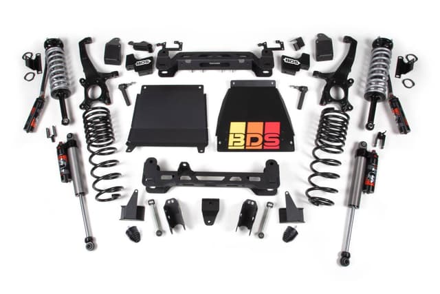 BDS Suspension 2022-2025 Toyota Tundra 4wd 5" Suspension Lift Kit, 4" Rear, Coil Spring - Fox 2 - BDS839PES