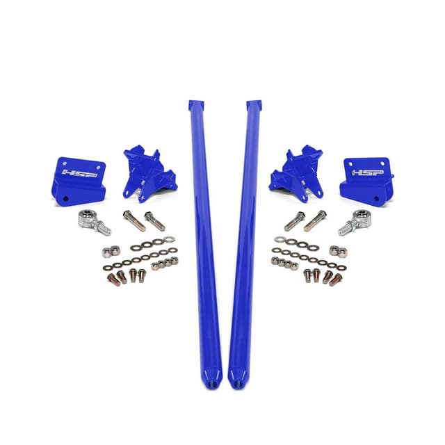 HSP 2001-2010 Chevrolet / GMC 58 inch Bolt On Traction Bars 3.5 inch Axle Diameter Illusion Blueberry