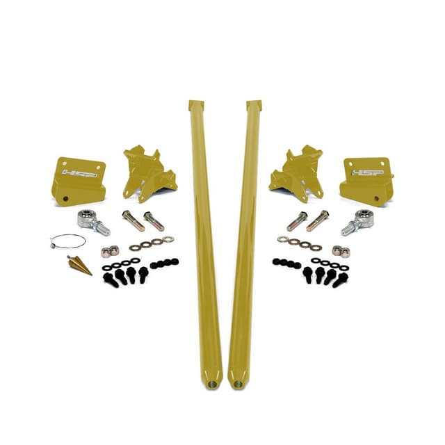 HSP 2011-2019 Chevrolet / GMC 58 inch Bolt On Traction Bars 4 inch Axle Diameter Custom Color