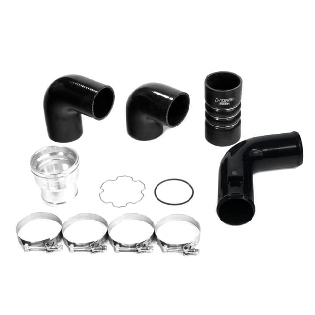 HSP Replacement Cold Side Tube For 2011-2022 Ford Powerstroke F250/350 6.7L-Silk Satin Black HSP Diesel