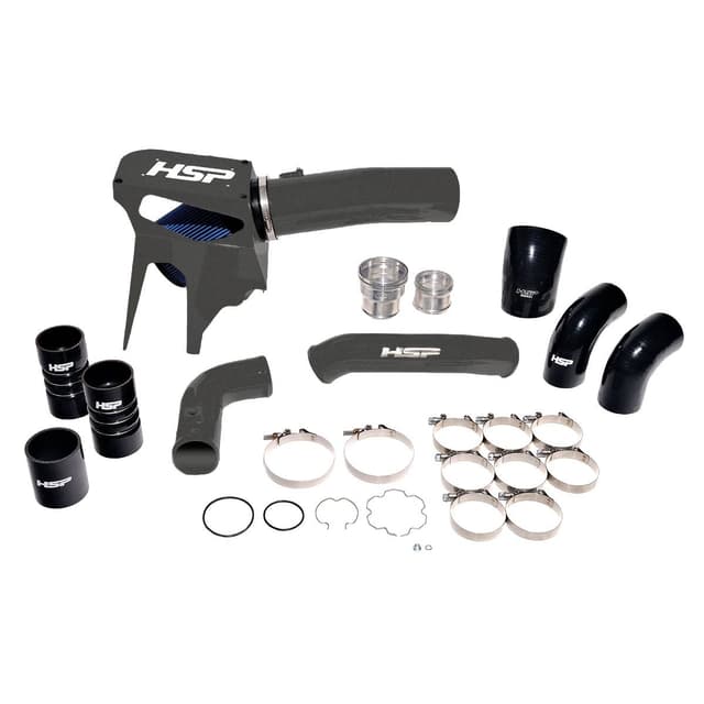 HSP Intake And Intercooler Bundle Kit For 2020-2022 Ford Powerstroke F250/350 6.7L-Kingsport Grey HSP Diesel