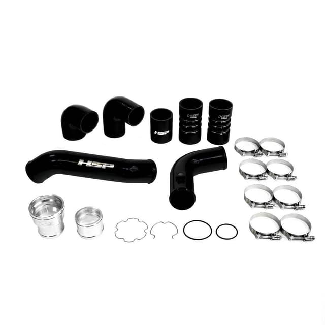 HSP Intercooler Bundle Kit For 2011-2022 Ford Powerstroke F250/350 6.7L-Silk Satin Black HSP Diesel