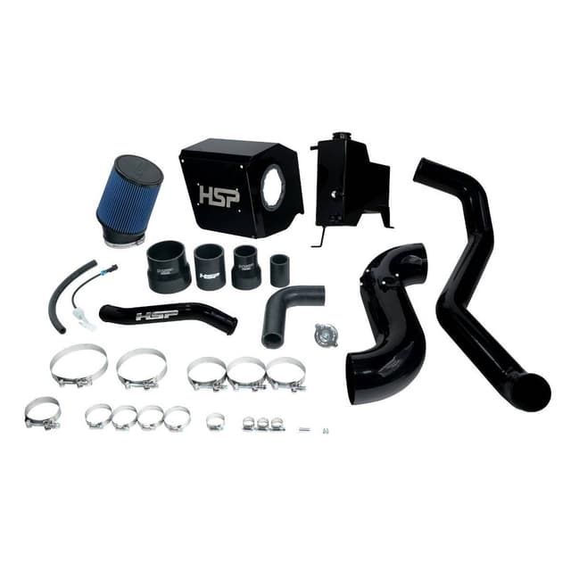 HSP Deluxe No Bridge/Cold Side Bundle Kit For 2015-2016 Chevrolet/GMC-Silk Satin Black HSP Diesel