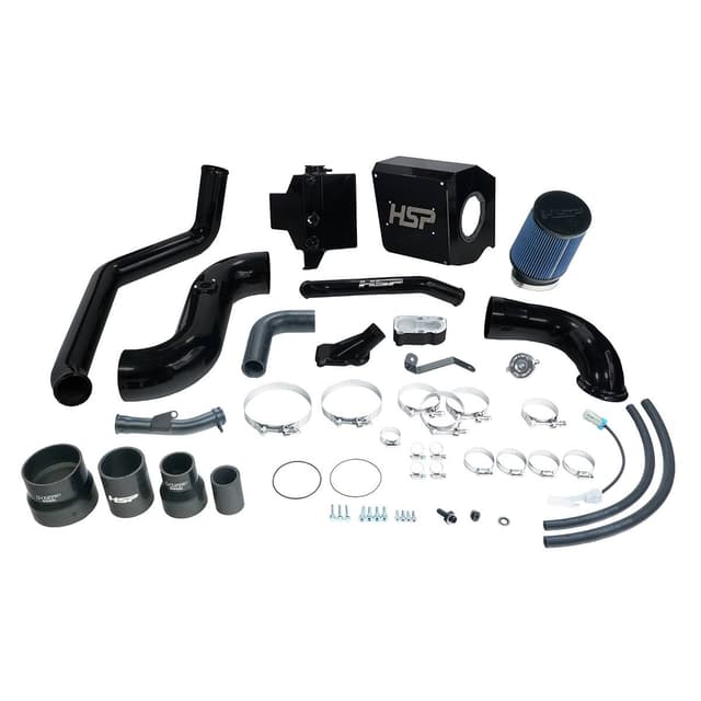 HSP Deluxe No Bridge/Cold Side Bundle Kit For 2006-2007 Chevrolet/GMC-Silk Satin Black HSP Diesel