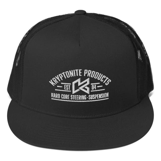 KRYPTONITE LABEL HAT - Black