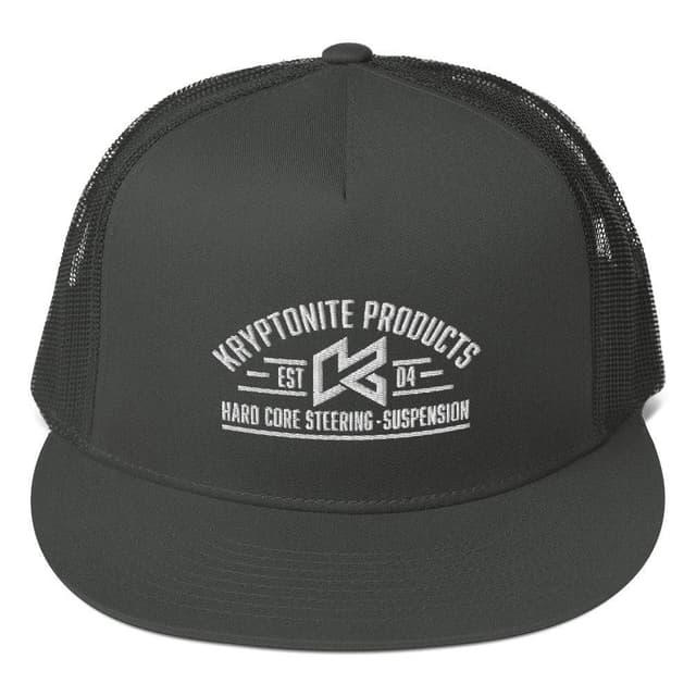 KRYPTONITE LABEL HAT - Charcoal
