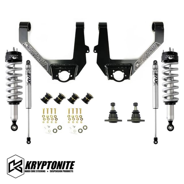 KRYPTONITE STAGE 3 LEVELING KIT WITH FOX SHOCKS 1/2 TON 6 LUG 2007-2018 (KRUCA12)