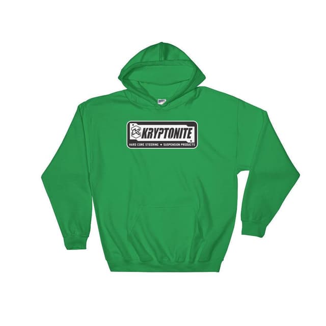 Kryptonite Patch Hoodie - Irish Green, Medium