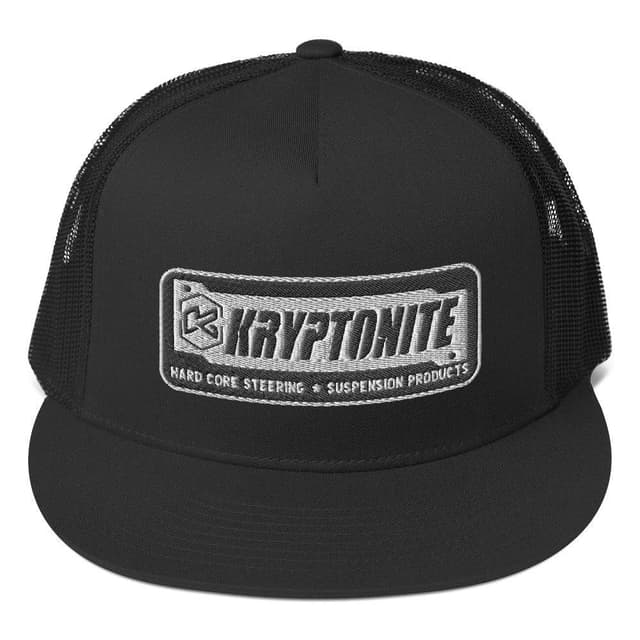 KRYPTONITE PATCH HAT - Black