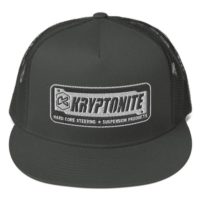 KRYPTONITE PATCH HAT - Charcoal