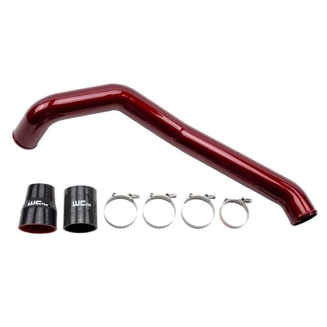 Wehrli 2004.5-2010 LLY/LBZ/LMM Duramax Driver (Hot) Side 3" Intercooler Pipe Kit