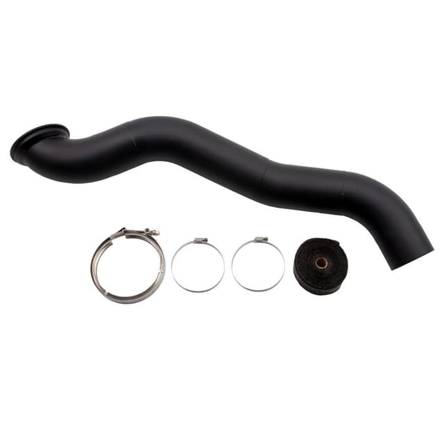 Wehrli LB7/LLY/LBZ/LMM Duramax Twin Turbo 4" Down Pipe