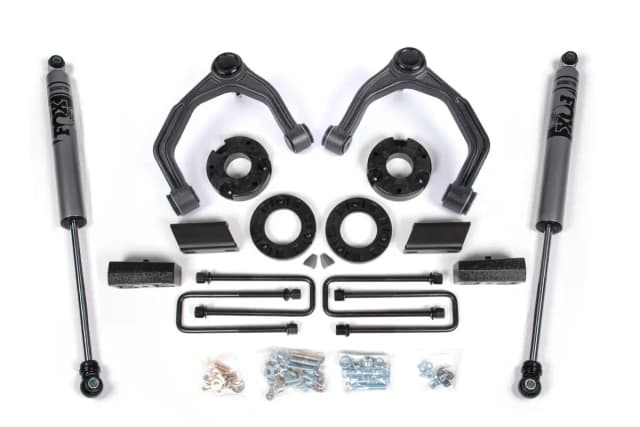 Zone Offroad 19-24 Chevy/GMC 1500 3.5in Adventure Series Suspension System w/FOX Shocks - ZONC47F