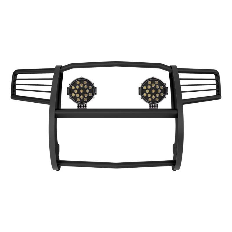 Black Horse Off Road Grille Guard Black for 2011-2021 Jeep Grand Cherokee - 17A080202MA-PLB