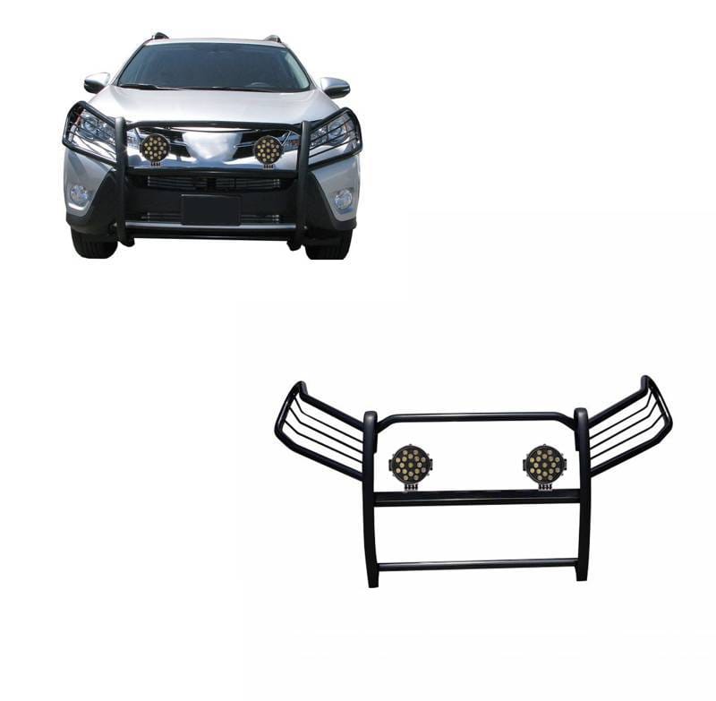 Black Horse Off Road Grille Guard Black for 2006-2018 Toyota RAV4 - 17A093902MA-PLB