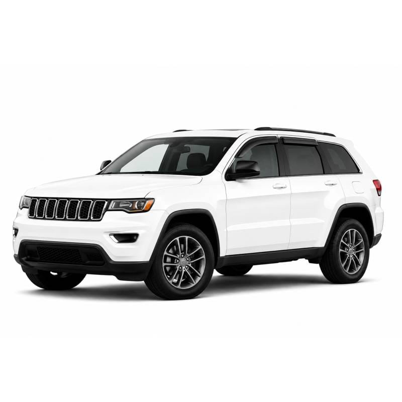 Black Horse Off Road Tape On Rain Guard/Wind Deflectors for 2011-2021 Jeep Grand Cherokee - 140303