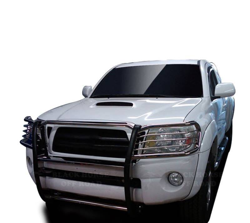 Black Horse Off Road Grille Guard for 2005-2015 Toyota Tacoma - 17A096400MSS