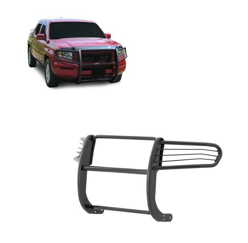 Black Horse Off Road Grille Guard for 2006-2014 Honda Ridgeline - 17A152500A1MA