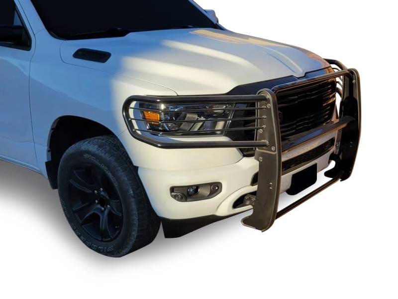 Black Horse Off Road Grille Guard Black for 2019-2026 Ram 1500 - 17DG111MA