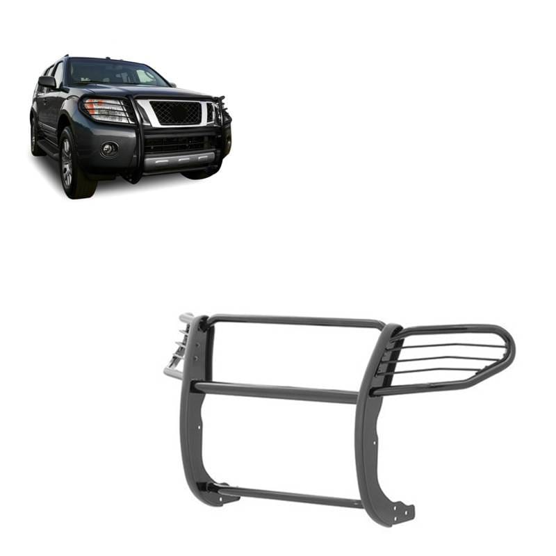 Black Horse Off Road Grille Guard Black for Frontier/Pathfinder - 17A110200MA