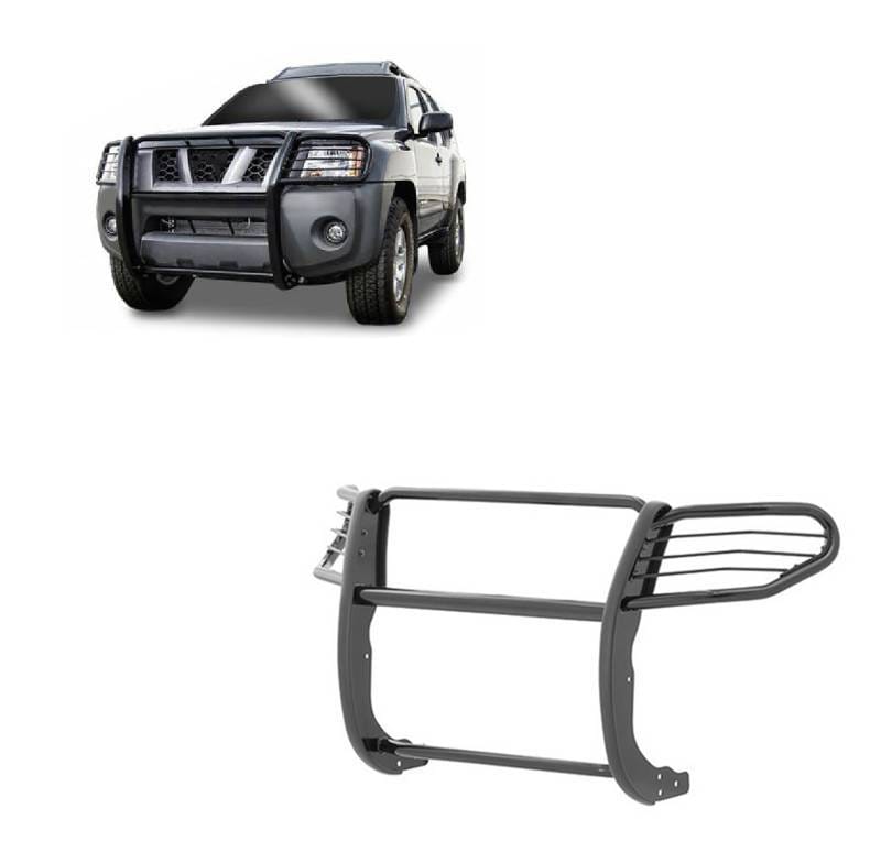 Black Horse Off Road Grille Guard Black for 2005-2015 Nissan Xterra - 17A112100MA