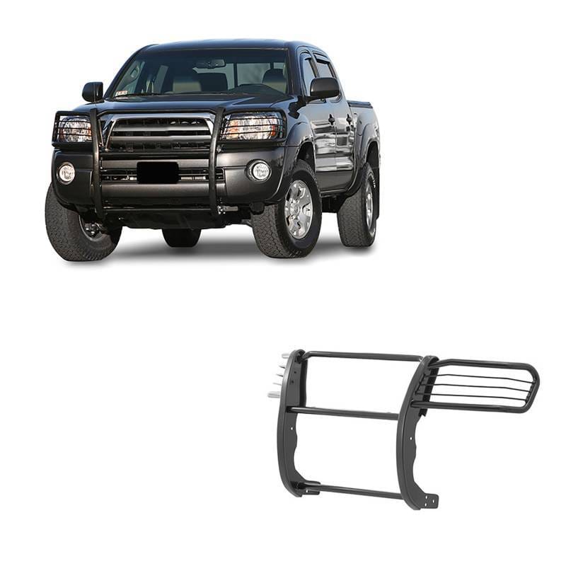 Black Horse Off Road Grille Guard Black for 2005-2015 Toyota Tacoma - 17A096400MA