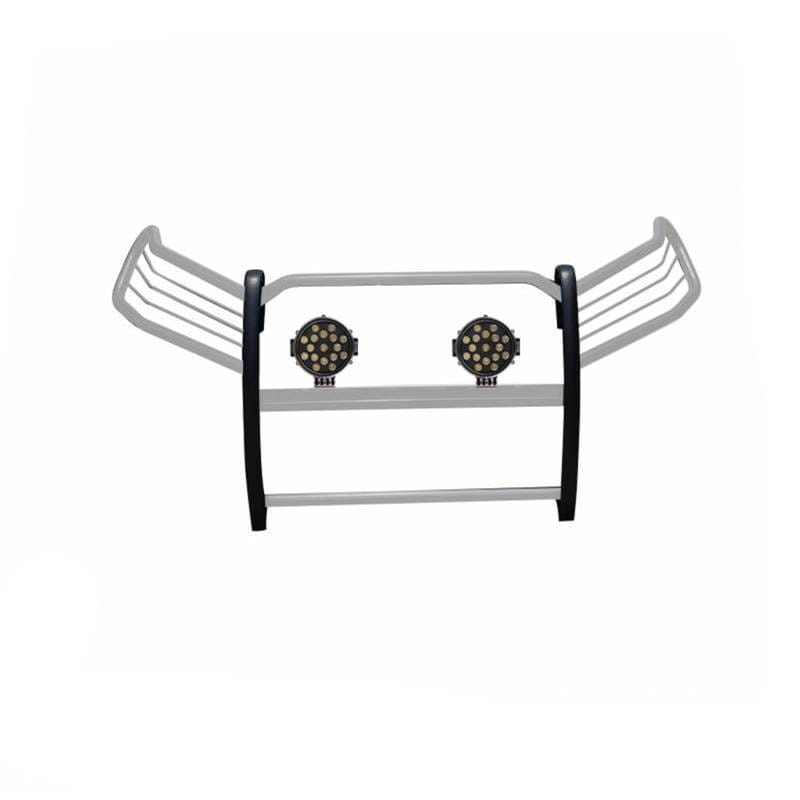 Black Horse Off Road Grille Guard Stainless Steel for 2019-2024 Toyota RAV4 - 17A093904MSS-PLB