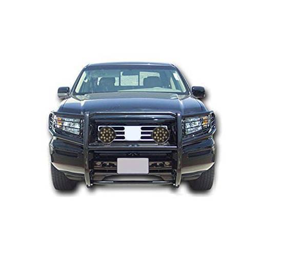 Black Horse Off Road Grille Guard Black for 2006-2014 Honda Ridgeline - 17A152500A1MA-PLB