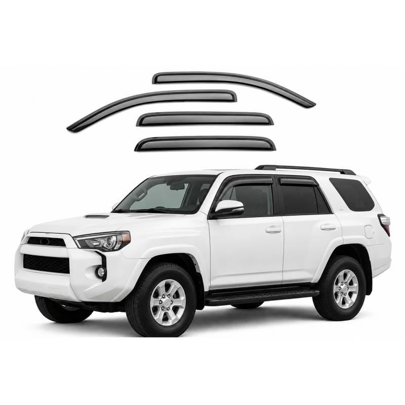 Black Horse Off Road Tape On Rain Guard/Wind Deflectors for 2003-2009 Toyota 4Runner - 141640