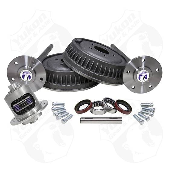 Yukon Gear 63-69 GM 12-bolt Truck 5 Lug Conversion Kit w/ Dura Grip Positraction - YA G6369RACK-YDG-4