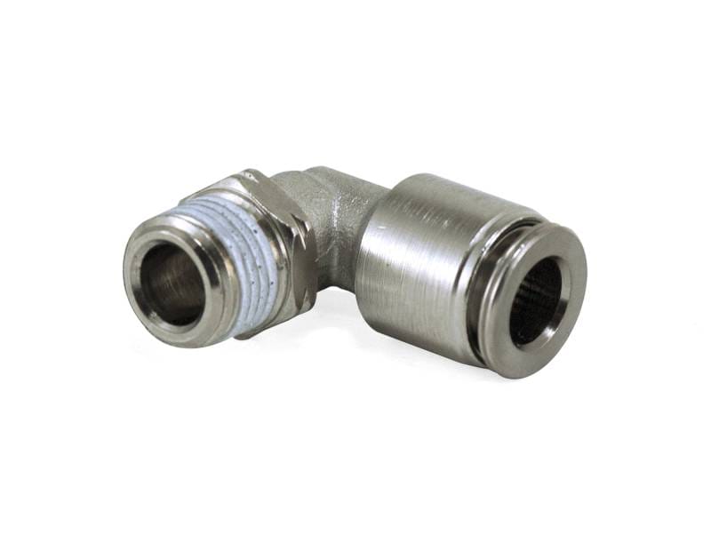 Air Lift Swivel Elbow Fitting - 1/8in MNPT x 1/4in PTC - 21848