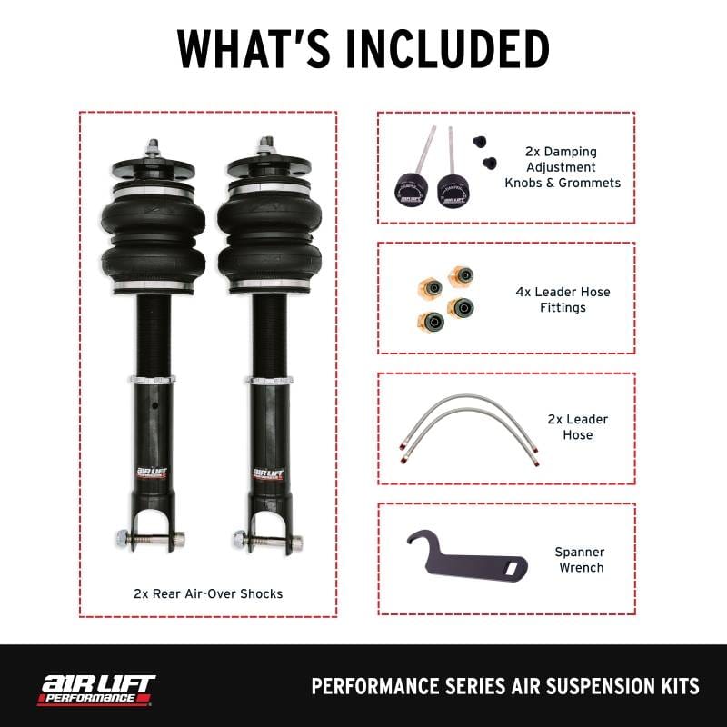Air Lift 15-20 Acura TLX / 13-17 Honda Accord Rear Performance Air Suspension Kit - 76514
