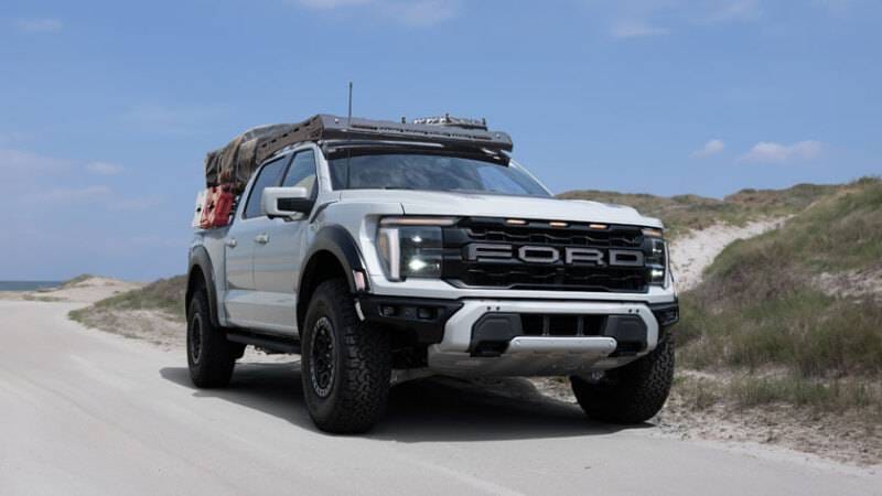 Air Lift 21-24 Ford F-150 Raptor GEN III 4WD Load Lifter 5000 Air Spring Kit w/ Cradle - 88414