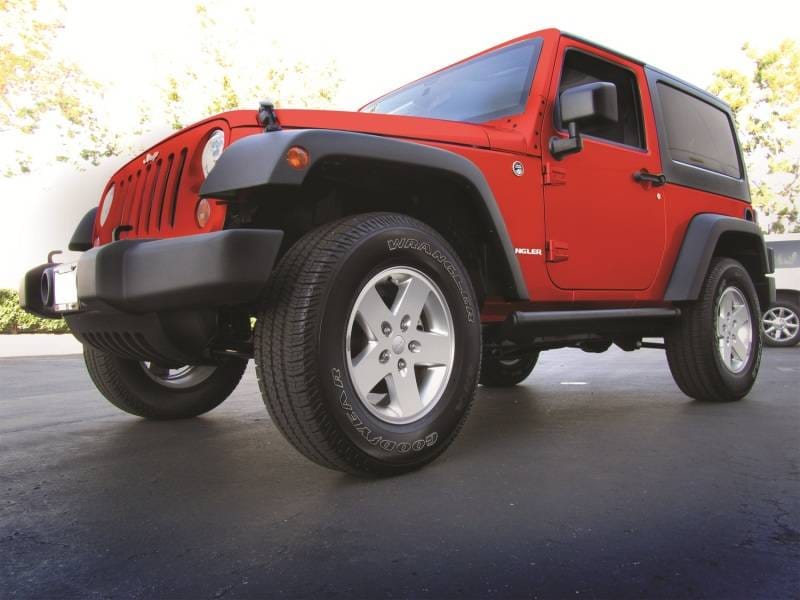 AMP Research 2007-2017 Jeep Wrangler JK 2 Door PowerStep - Black - 75121-01A
