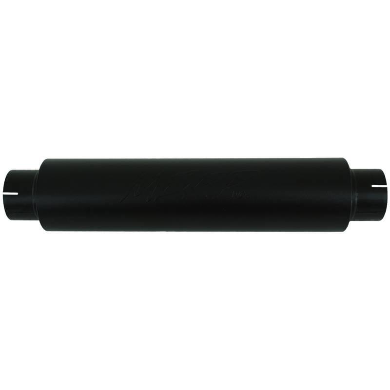 MBRP Exhaust Muffler 4" Inlet /Outlet 24" Body 30" Overall, Black Coated M2029BLK