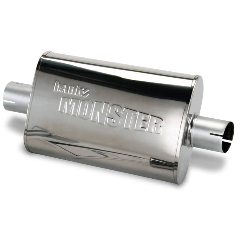 Banks Power 91-99 Jeep 4.0L Muffler - 2.5in X 2.5in S/S - 52636