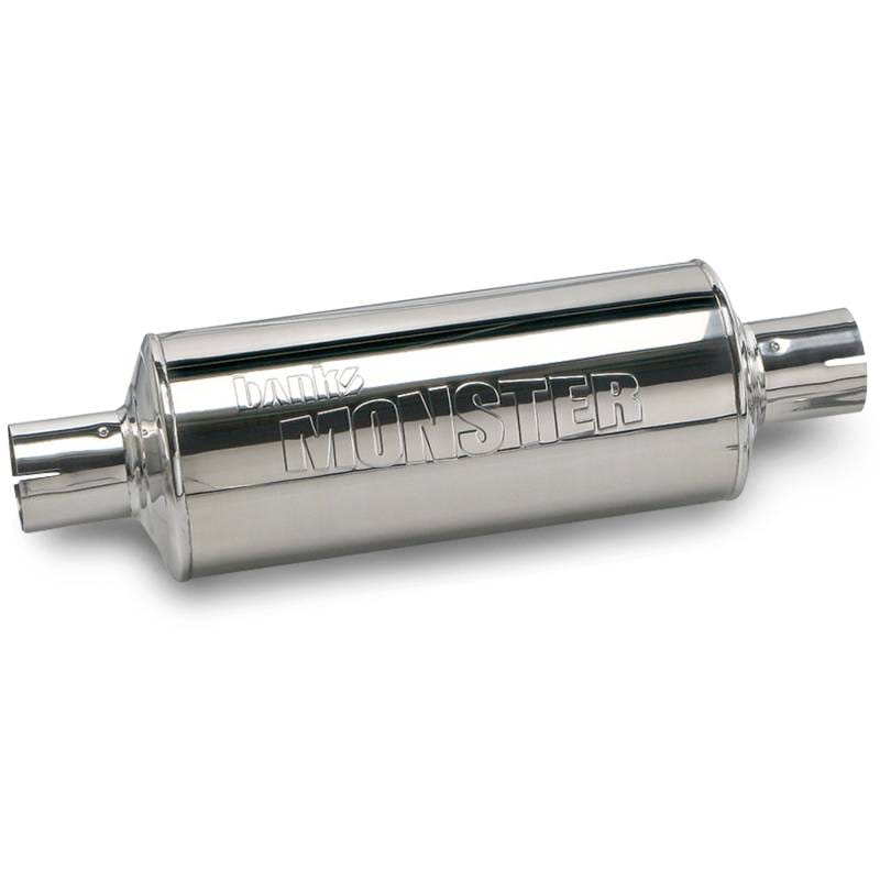 Banks Power Chevy / Ford / Nissan-Gas Truck Muffler - 3in X 3in S/S - 53962